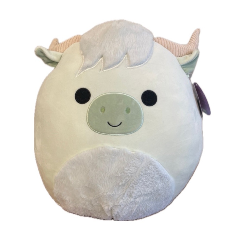 Squishmallows 16” Iver Plush - Soft Green and White